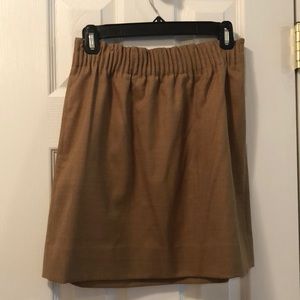 Tan J Crew Factory skirt
